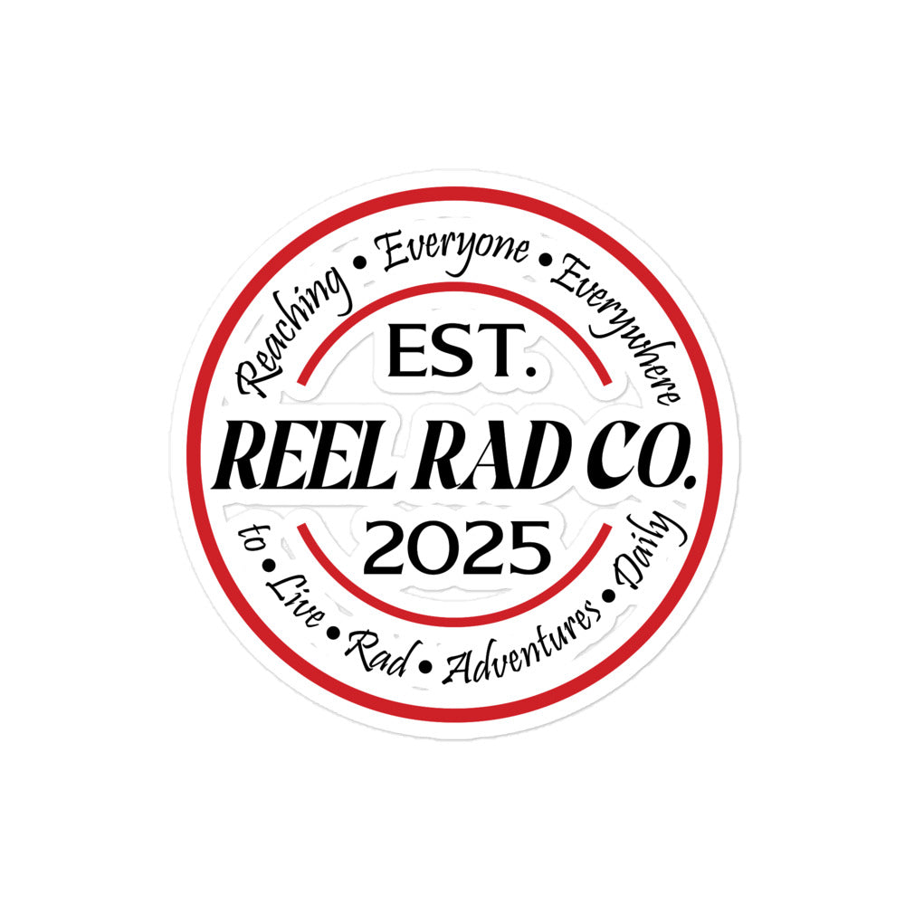 Reel Rad Co. Sticker